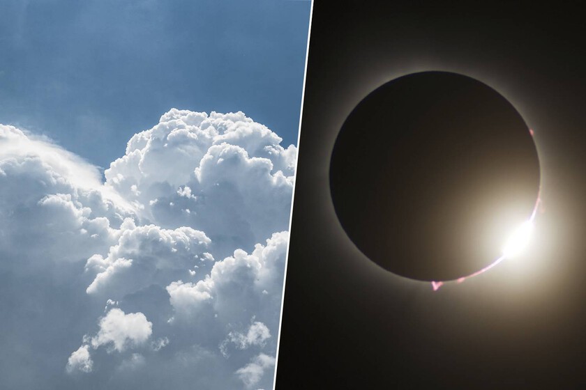 Una nube a cientos de kilómetros te puede arruinar el eclipse de este verano y ya empezamos a saber qué tiempo hará en cada sitio