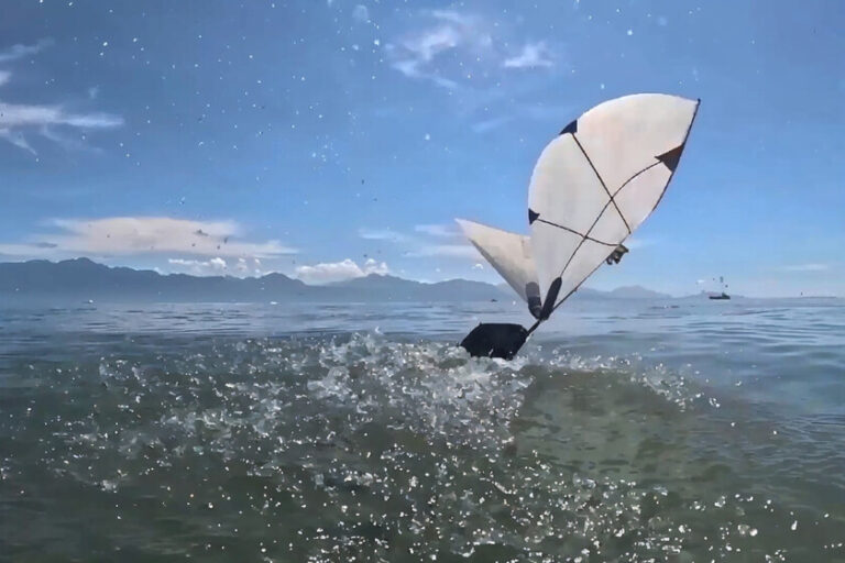 El MIT ha diseñado un robot que vuela y bucea como un ave marina, pero sin patas: el truco está en el ángulo de despegue
