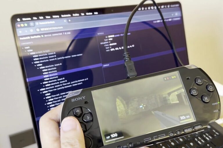 La PSP tiene más de 20 años y ninguna razón para mover ‘Counter-Strike’. Un desarrollador ha decidido intentarlo
