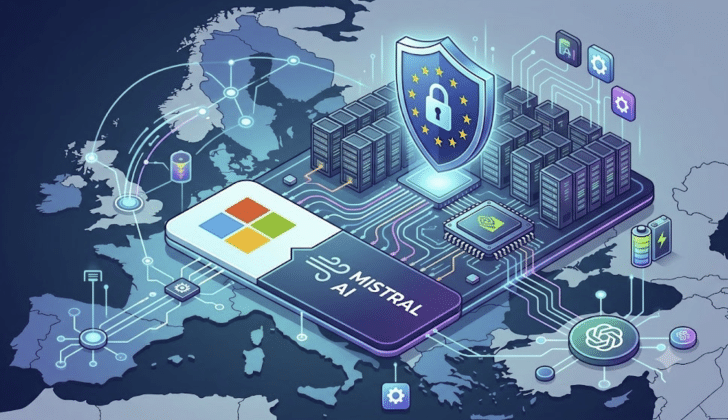 Microsoft amplía su alianza con Mistral y suma capacidad europea para servicios de IA