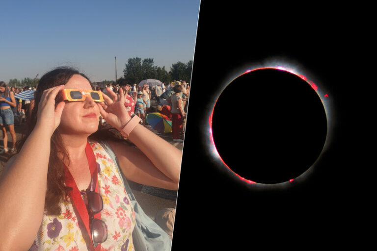 Vi el eclipse solar desde León en el evento oficial de la ESA: fue una de las experiencias más alucinantes de mi vida