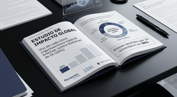 Los ataques asistidos por IA aumentaron 56%, según un informe patrocinado por IBM