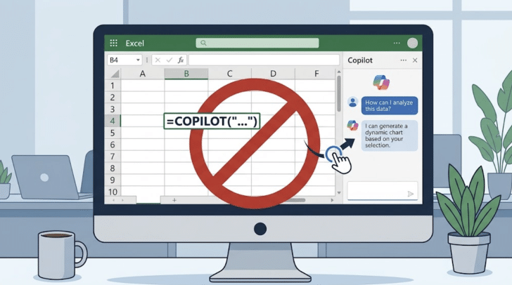 Microsoft descontinuará la función COPILOT integrada en las celdas de Excel en septiembre