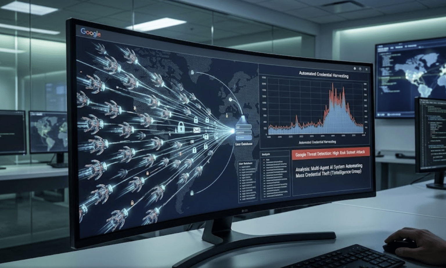 Google detecta agentes de IA capaces de automatizar el robo masivo de credenciales